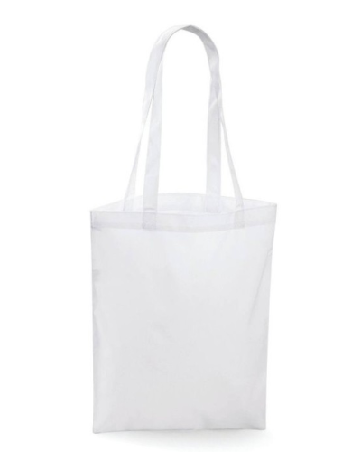 Sac shopping Morgane à personnaliser couleur Arctic white vue de face