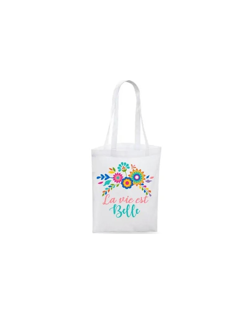 Sac Morgane - La vie est belle Fleurs Multicolores 2