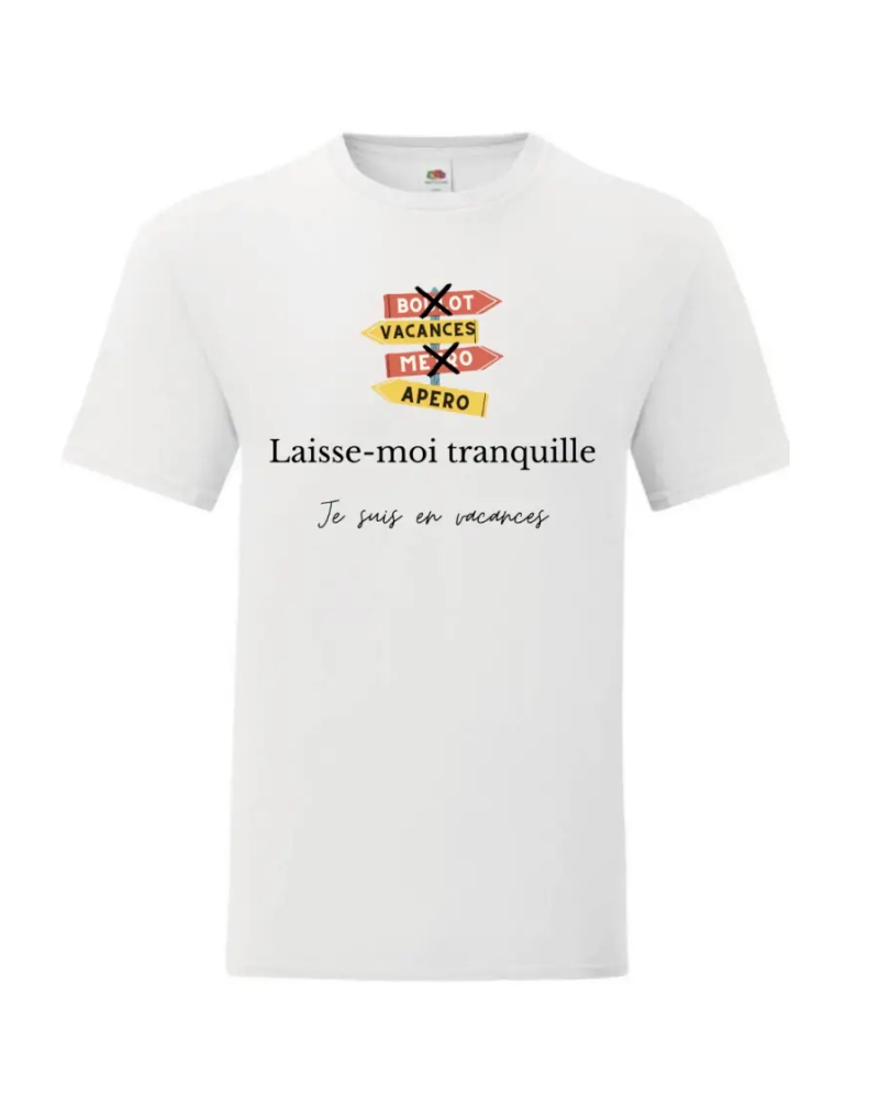 Tee-shirt Malo Variété de designs c'est les vacances 14