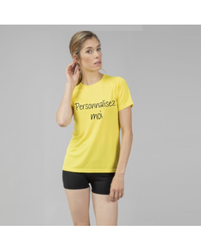 Tee-shirt de sport femme à personnaliser - Erell 1