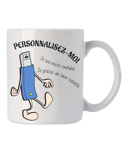 Mug à personnaliser en céramique Armor 1