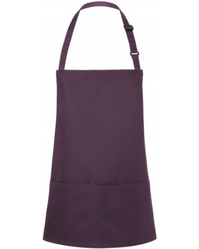 Tablier de cuisine à personnaliser - court avec poche  - 24